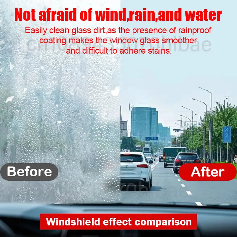 Spray repelente de água anti-chuva para vidros de carro